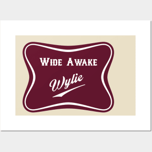 Wide Awake Wylie Posters and Art